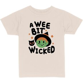 A Wee Bit Wicked Toddler Kids T-Shirt