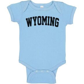 TATY Kids Wyoming College Style Baby Infant Bodysuit