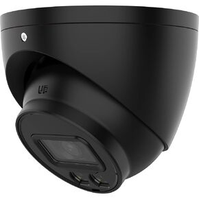 esecure OEM for Dahua HAC-HDW1500T-IL-A (Black), 5MP Full Color Fixed Focal Lite Analog Turret Camera, Wide Angle 2.8mm Built-in Mic IR 197ft TVI/CVI/AHD/CVBS Switchable Eyeball Security Camera