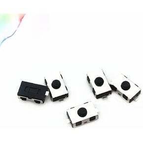 10pcs 3 * 6 * 2.5mm Two feet Normally Open Light Touch Switch Touch Switch Switch The Patch Button Normally Closed Switch (Color : Blue Nc)(Blue Nc)