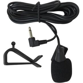 3.5mm Microphone External Portable, Bluetooth Enabled Receivers Mic for Ken -wood DDX814 DDX812 DDX790 DDX771 DDX7701HD DDX770 DDX719 DDX714 DDX712 by BLUE ELF