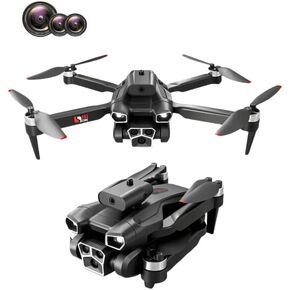S151 Drone with Camera, Electrically Adjustable Three Camera, Built-In Optical Flow Positioning, Four-Sided Obstacle Avoidance, Suitable For Beginners, Christmas, Halloween, And Thanksgiving Gifts