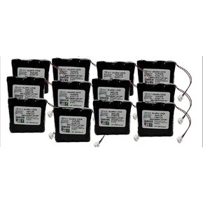 12PC Replacement SAFLOK A28110 Replaces HTL11 6V Hotel Door Lock Battery