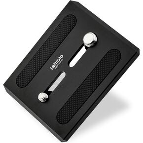 Leftfoto Tripod Camera Quick Release Plate for Sachtler Fluid Heads (aktiv12T、aktiv14T、DV12、Video 15、 Video 18、Video 20、Video 25 Plus、Video 18DDutch Series) Replace Touch & Go Plate S