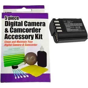 Synergy Digital Accessory Kit, Compatible with Panasonic Lumix GH6 Mirrorless Digital Camera Includes: ZELCKSG Care & Cleaning, SDCAM-L14956 Battery