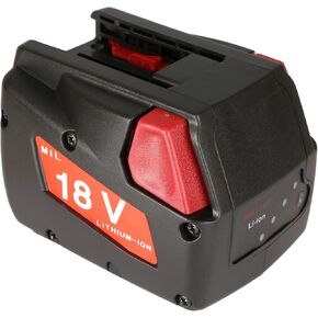 4000mAh Li-ion Battery Pack 18V Mil18C Battery Replacement for 18v Battery 48-11-1830 4932352002 Compatible with Cordless Tool 49-24-0171 0819-21 2601-20 2601-22 2650-20 2650-22 6514-21