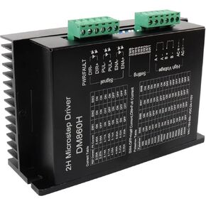 NEMA17 MOTOR DM860H Controller Driver 24V-110VDC Servo برنامج مناسب لمحرك NEMA23 CNC Hybrid Servo (DM860H X3PCS)