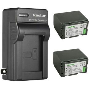 Kastar 1-Pack DZ-BP28 Battery and AC Wall Charger Replacement for Hitachi DZ-BP08, DZ-BP16, DZ-BP28 Battery, Hitachi DZ-MV100E, DZ-MV238, DZ-MV238E, DZ-MV250, DZ-MV270, DZ-MV270E, VDR-M20, DZ-MV100
