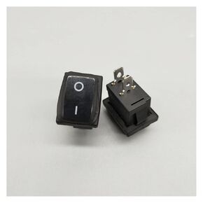 Rocker Switch KCd1 12V / 220V LED Waterproof Rocker Switch 3-pin 10A / 250V IP67 Button Switch Rocker Boat Type Switch