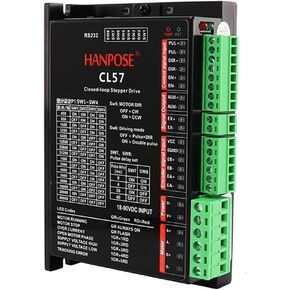 NEMA23 MOTOR 57X83MM 2.6NM 57EH83A4001 +CL57 LOOP Servo Driver 57CME26 CNC Controller Kit لطابعات ثلاثية الأبعاد (57EH76A4001 محرك)