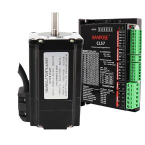 Hybrid Servo Motor NEMA 23 4A 2.2Nm Motor 57EH76A4001 + CL57 Closed Loop Servo Drive Controller Kit