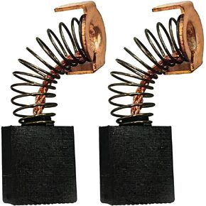 44815 Carbon Brush Replacement Set – Compatible with RIDGID 700 Pipe Threader, Precision Fit, Long-Life Carbon Material with Ball Bearing Design, Pack of 2 Brushes