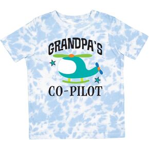 inktastic Grandpas Co-Pilot Grandson Toddler T-Shirt