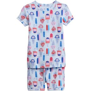 GAP Unisex Baby Short John Pajama Set