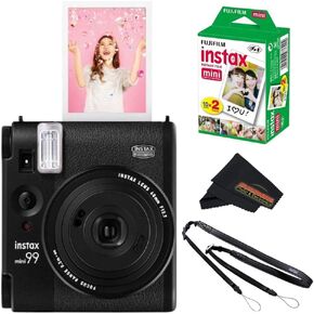 Fujifilm Instax Mini 99 Instant Film Camera (Black) (Camera + 1 Film (20 Exposure))