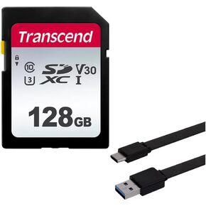 Synergy Digital Accessory Kit, Compatible with Canon EOS R5 C Mirrorless Cinema Digital Camera Includes: EM-USB-TYPEC-3B USB Cable, SY-SD128GB Memory Card