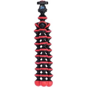 OKTO10 Flexible Bendable Octopus Tripod with Quick Release-Plate for Digital Camera (RED)