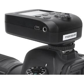 Yctze 2.4G E TTL Flash VC-818TX, Maximum 1/8000s HighSpeed Sync, Supports 8 Channels and 30ID, Compatible with Most DSLRs