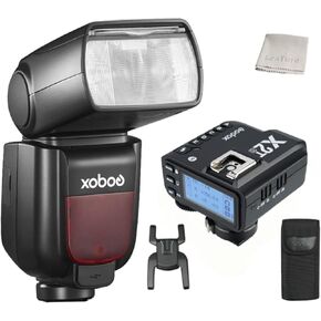 Godox TT685II-S Camera Flash Compatible with Sony and Godox X2T-S TTL Wireless Trigger, TT685IIS Hot Shoe TTL GN60 2.4G Wireless HSS 1/8000s Speedlight Sync