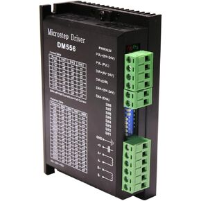 5 Pieces 12V nema17/23 Motor Driver 2 Phase max 4.2A Suitable for 57 86 Series Motor 3D Printer Monitoring Equipment 20-50 VDC DM556