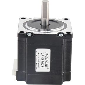 NEMA23 Motor 23HS5628+ TB6600 Driver Controller 126N.CM is Suitable for 3D Printer Monitoring Equipment Motor Driver(5628-8mm-TB6600)