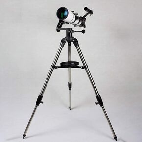 Focal Length 480Mm Telescope Refracting Telescope Adjustable Portable Travel Telescopes for Astronomy Multilayer Green Film 45 Degree Mirror with Tripod
