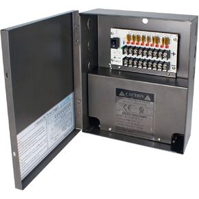 Speco SPC-P9W10DUL 9CH at 10A DC Camera Power Supply-UL Certified