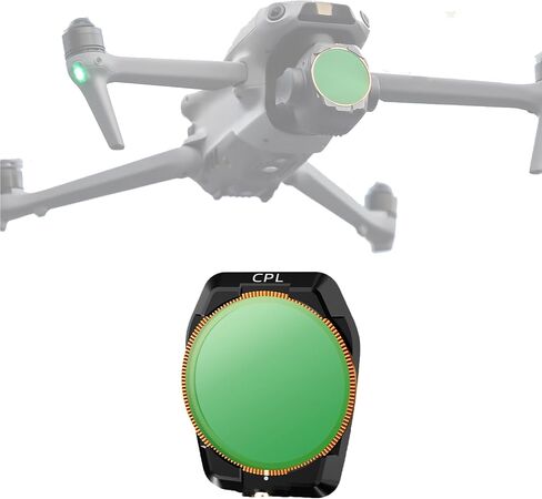 مرشح عدسة CPL متوافق مع DJI Air 3S بدون طيار مرشح CPL المستقطب الدائري المضاد للماء in Kuwait