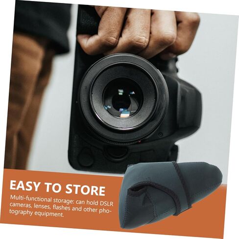 NUOBESTY Camera Insert Bag Soft Neoprene Case for DSLR Mirrorless Cameras with Dividers Multi Compartment Photography Storage Insert for Accessories for Outdoor Indoor Shoots in Saudi Arabia