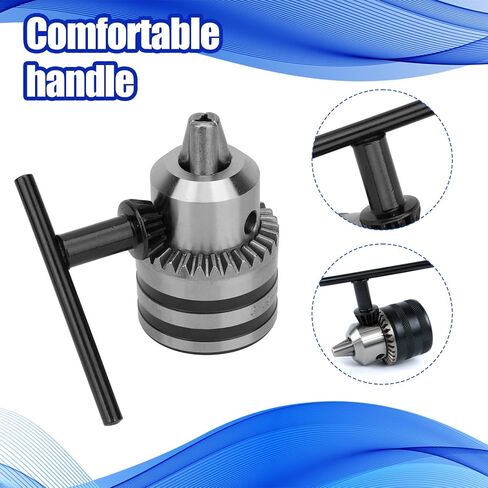 4pcs مجموعة مفاتيح مفتاح الحفر ، 3/8 "1/2" 5/8 "و 4 في 1 تدريبات اضغط على استبدال مفاتيح تشاك ، مفتاح بتات الصلب الكربوني لأداة تثبيت الحفر الكهربائية من 10 مم ، 13 مم ، قطرها 16 مم ، قطرها in Kuwait
