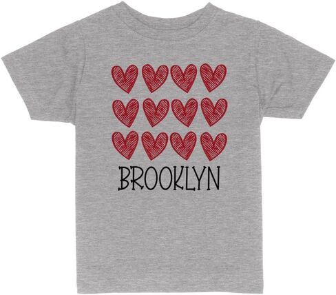 Hearts Brooklyn Toddler Kids T-Shirt in Saudi Arabia