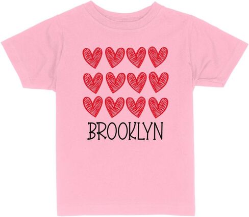 Hearts Brooklyn Toddler Kids T-Shirt in Saudi Arabia