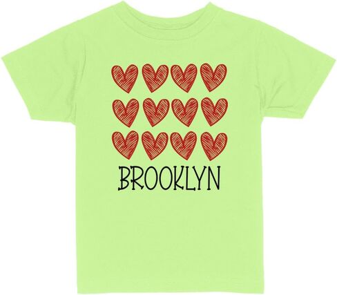 Hearts Brooklyn Toddler Kids T-Shirt in Saudi Arabia