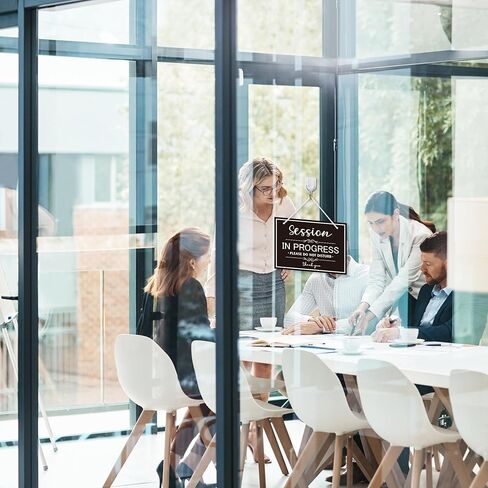 Shh... Baby Sleeping Sign on Front Door - Please Don't Knock or Ring the Doorbell Signs, Baby Room Nursery Kids Room Do Not Knock Hanging Decor, 7.9 x 7.9 inches, Round in Kuwait