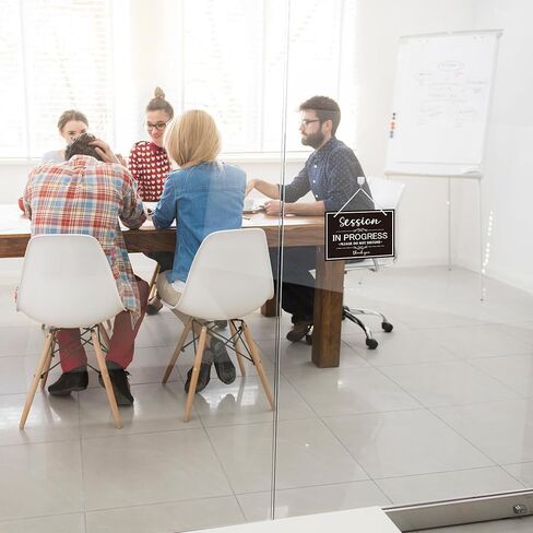 Shh... Baby Sleeping Sign on Front Door - Please Don't Knock or Ring the Doorbell Signs, Baby Room Nursery Kids Room Do Not Knock Hanging Decor, 7.9 x 7.9 inches, Round in Kuwait