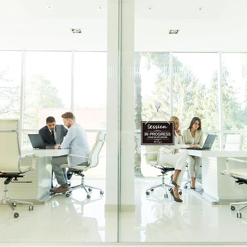 Shh... Baby Sleeping Sign on Front Door - Please Don't Knock or Ring the Doorbell Signs, Baby Room Nursery Kids Room Do Not Knock Hanging Decor, 7.9 x 7.9 inches, Round in Kuwait