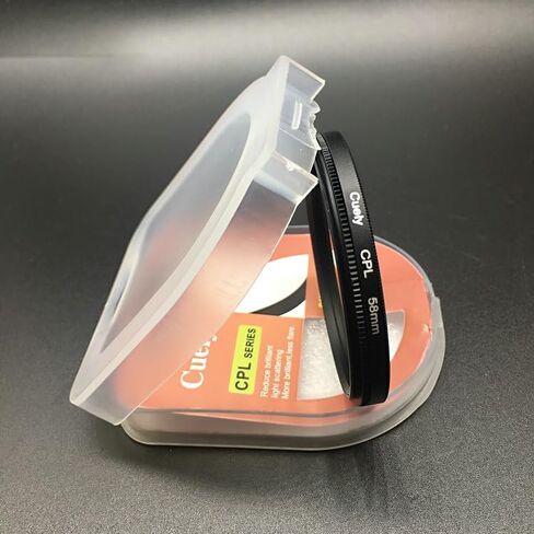 Circular Polarizing CPL Filter, 77mm, Glass, for Nikon Canon Sony Fujifim Olympus Camera Lens (49mm) in Saudi Arabia