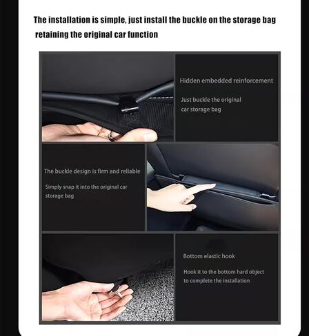 2 Pcs Car Seat Kick Mats Back Seat Protector for Sedans Space Gear Grandis Savrin, Car Leather Kick Mats, Car Seat Back Protection Pad Anti-Kick Scratch Resistant,Black in Kuwait