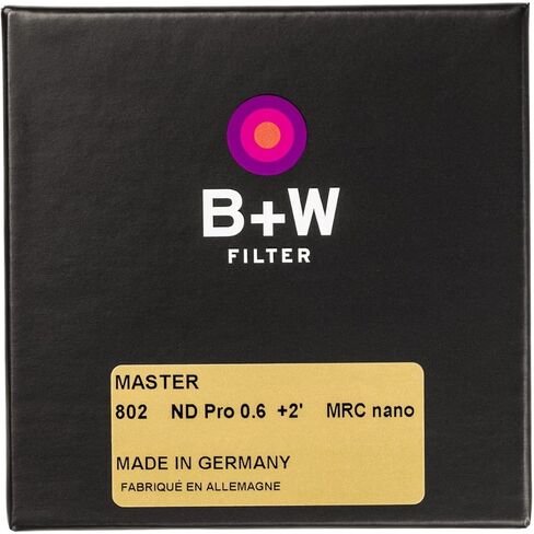 B+W 43mm Master Neutral Density 0.6 (2 Stop) MRC Nano 802M Glass Filter in Saudi Arabia