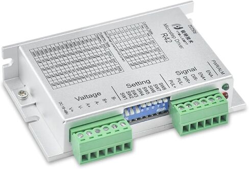 2-Phase NEMA 17 Digital 24-48V DC Supply R42 Stepper Motor Driver مع NEMA17 22/34/71N.CM Stepper Motor Motor Motor (42A08) in Kuwait