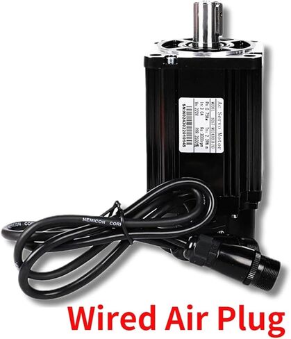 400W 730W 750W 1KW AC Servo Motor 80ST 220V مرحلة واحدة محرك AC محرك AC تقليل الضوضاء الدائمة MAGNET AASD-15A (1KW 80ST-M04025) in Kuwait