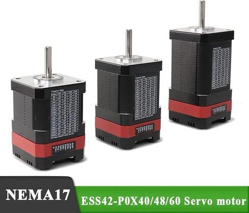 ESS42-P2X-60MM 40 مم حلقة مغلقة محرك STEPRE STEPRO مع برنامج تشغيل 0.72NM 2.0A Servo-Stepper Motor (ESS42-P1X-48MM) in Kuwait