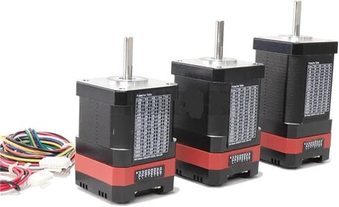 ESS42-P2X-60MM 40 مم حلقة مغلقة محرك STEPRE STEPRO مع برنامج تشغيل 0.72NM 2.0A Servo-Stepper Motor (ESS42-P1X-48MM) in Kuwait