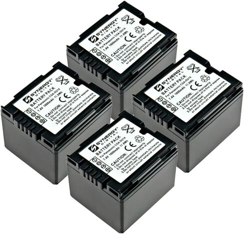 Synergy Digital Camcorder Battery, Compatible with Lenmar LIP14 Camcorder Battery (li-ion, 7.4V, 1600 mAh) in Saudi Arabia