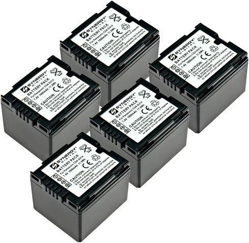 Synergy Digital Camcorder Battery, Compatible with Lenmar LIP14 Camcorder Battery (li-ion, 7.4V, 1600 mAh) in Saudi Arabia