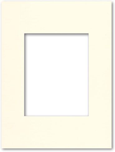 18x24 Matting for 11x14 Photograph or Artwork 4-Ply Bevel Cut Acid Free Matboard for Picture framing (Antique White) in Saudi Arabia