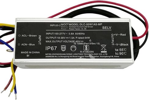 DL-50W1A2-MP 50W 12W 20W LED DRIVER DRIVER مقاوم للماء (50W1A15-24-48V 1.15A) in Kuwait