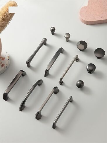 Modern Handles Carpathian Gray Drawer Pulls Cupboard Handles Cabinet Handles Drawer Knob Furniture Hardware for Kitchen 1Pcs (Color : 96mm-03) in Saudi Arabia