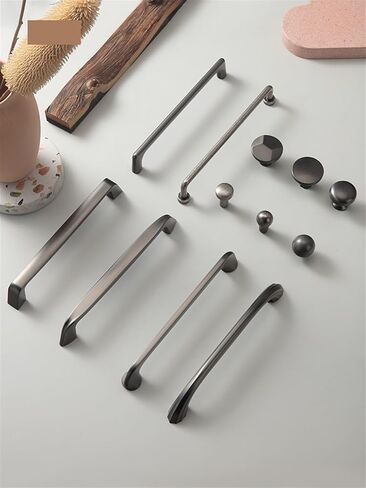 Modern Handles Carpathian Gray Drawer Pulls Cupboard Handles Cabinet Handles Drawer Knob Furniture Hardware for Kitchen 1Pcs (Color : 96mm-03) in Saudi Arabia