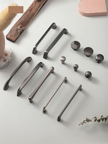 Modern Handles Carpathian Gray Drawer Pulls Cupboard Handles Cabinet Handles Drawer Knob Furniture Hardware for Kitchen 1Pcs (Color : 96mm-03) in Saudi Arabia